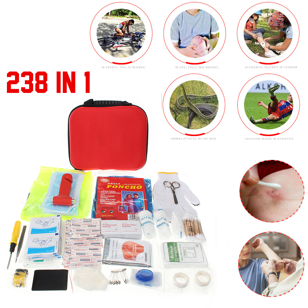 238PCS-Red-First-Aid-Kit-38-Kinds-238-Components-Emergency-Kit-Outdoor-Vehicle-Emergency-Kit-EVA-Red-1587169-3
