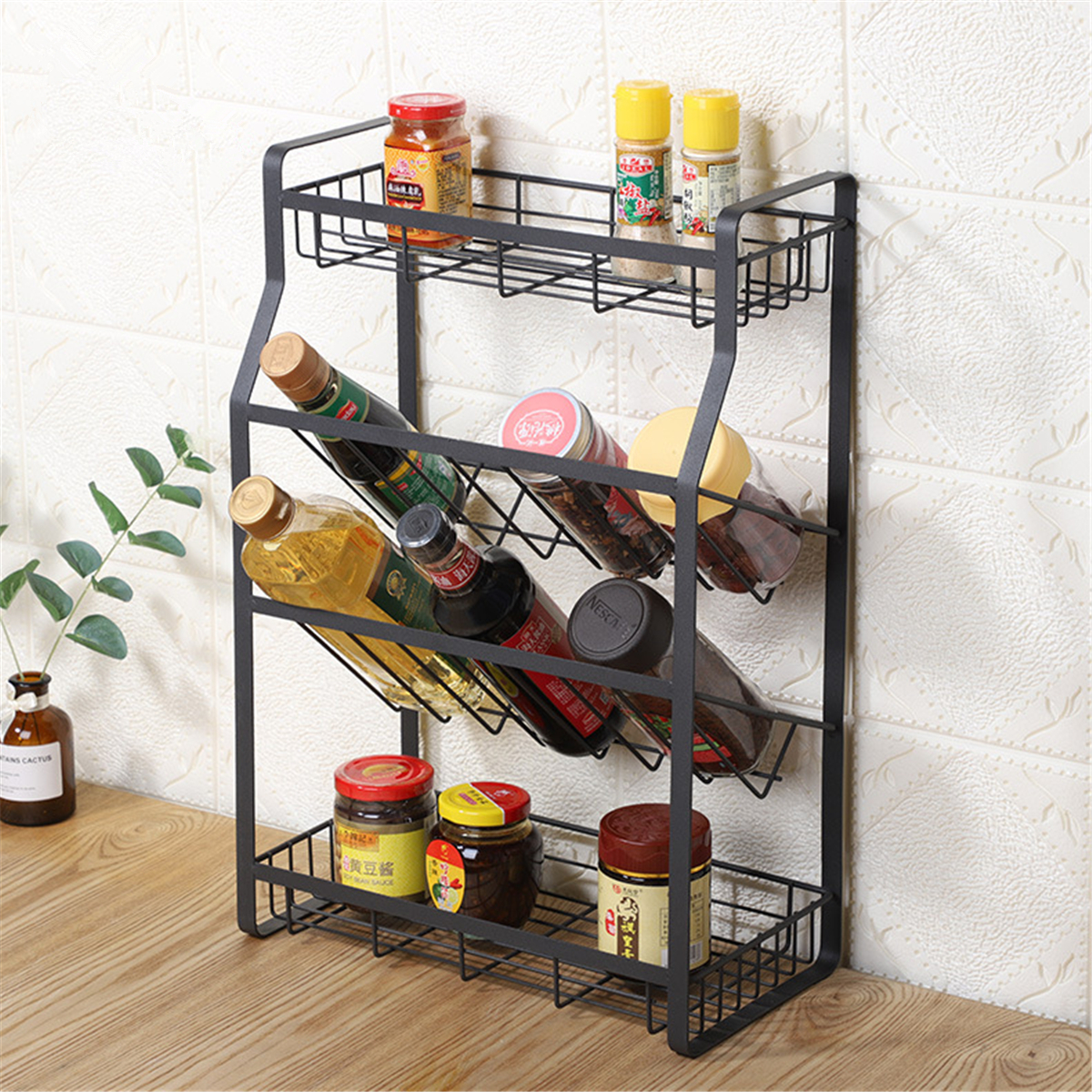 4-Tier-Kitchen-Spice-Rack-Standing-Holder-Jar-Organiser-Storage-Spice-Shelf-1680987-4