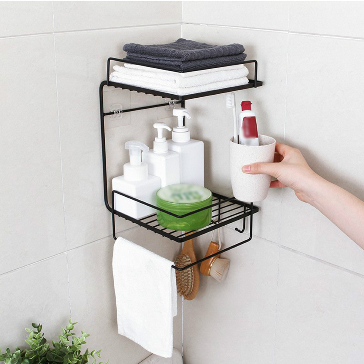 Bathroom-Shelf-Perforation-Free-Wall-Mounted-Kitchen-Shelf-Toilet-Shelf-Wall-Corner-Shelf-Rack-1586125-5