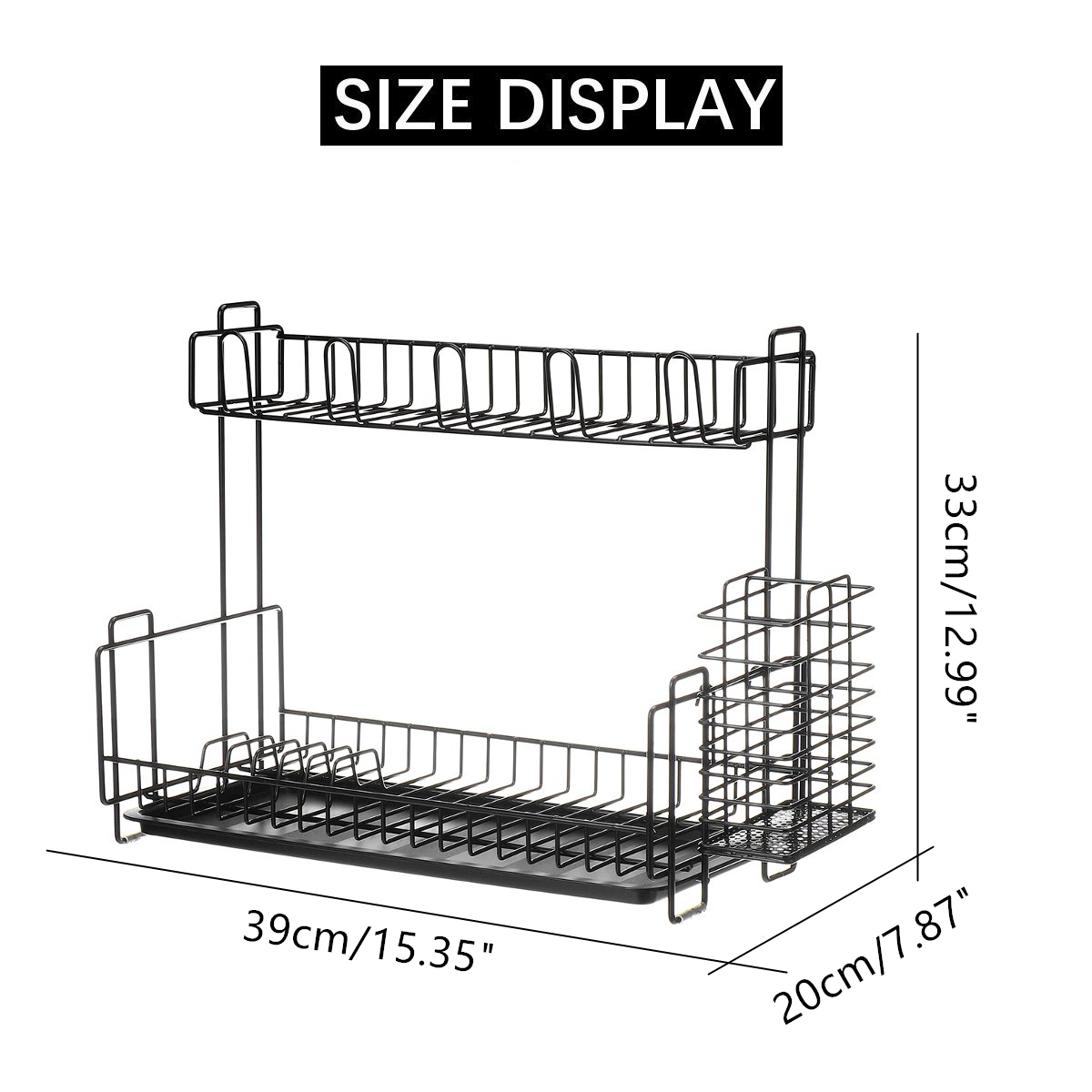 Dish-Drainer-Kitchen-Drying-Drain-Shelf-Sink-Holder-Cup-Bowl-Storage-Home-Basket-Stand-1608286-8