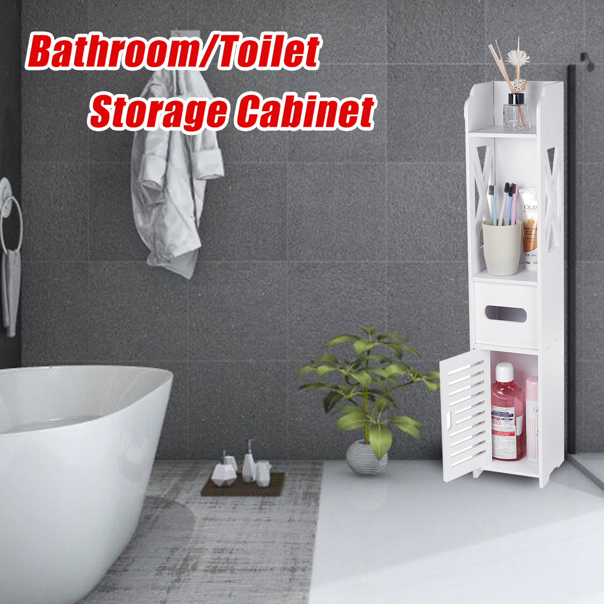 Small-Bathroom-Toilet-Storage-Cabinet-Waterproof-Organizer-Standing-Rack-Shelf-1779556-5