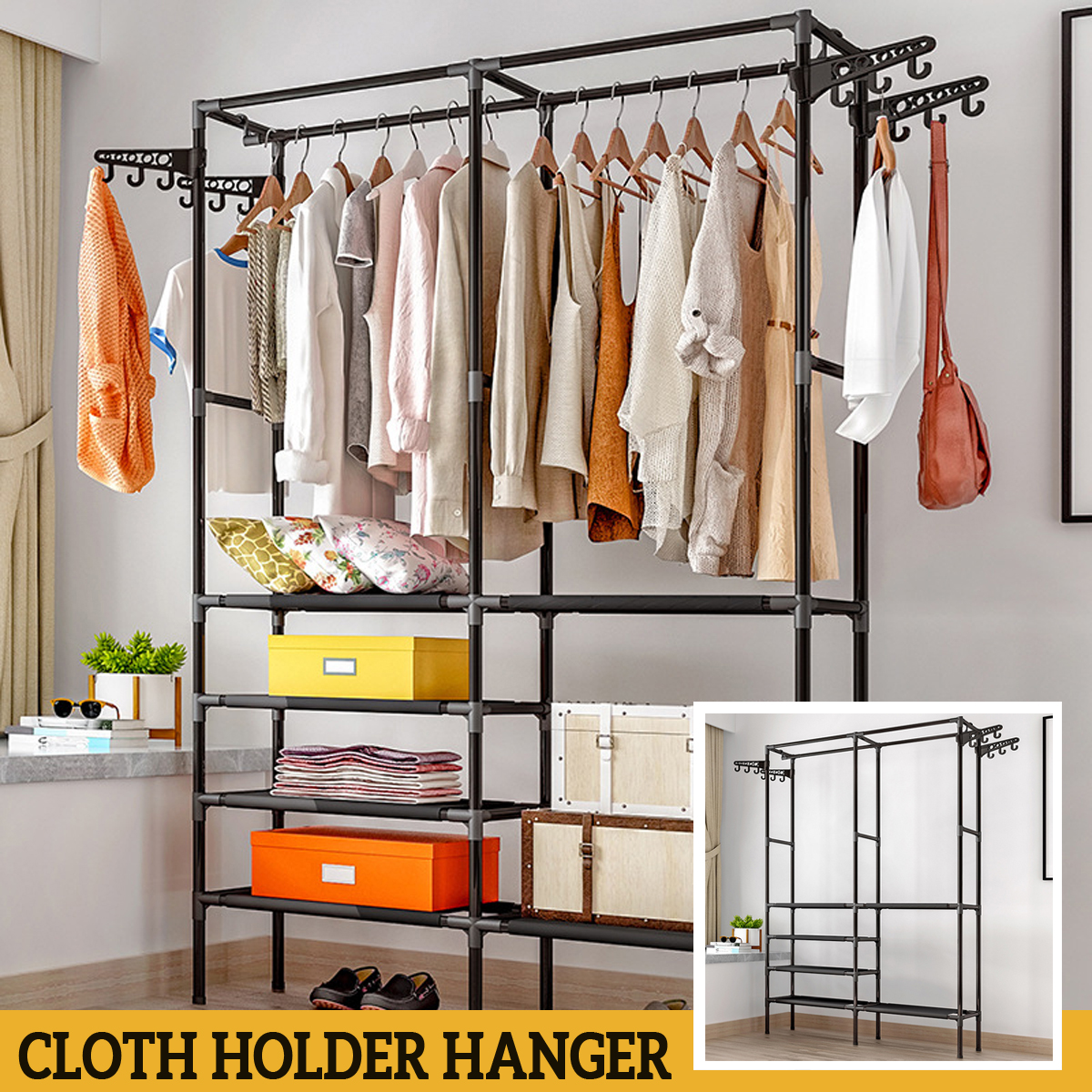 Standing-Landing-Wardrobe-Protable-Hanger-Holder-Durable-Clothes-Organizer-Household-Clothes-Rack-Sh-1606042-2