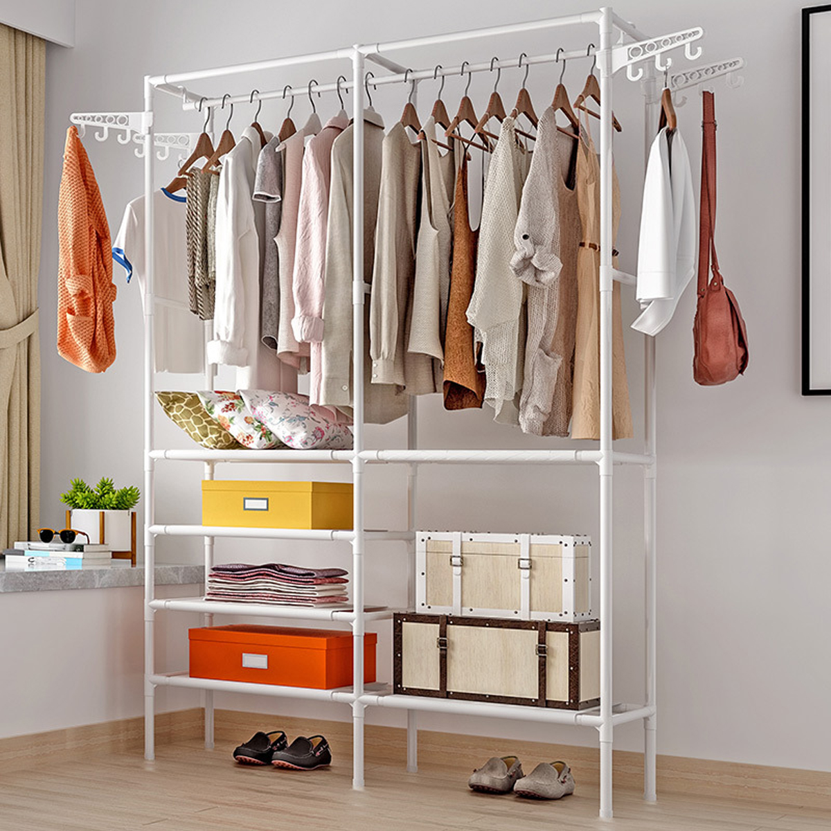 Standing-Landing-Wardrobe-Protable-Hanger-Holder-Durable-Clothes-Organizer-Household-Clothes-Rack-Sh-1606042-10