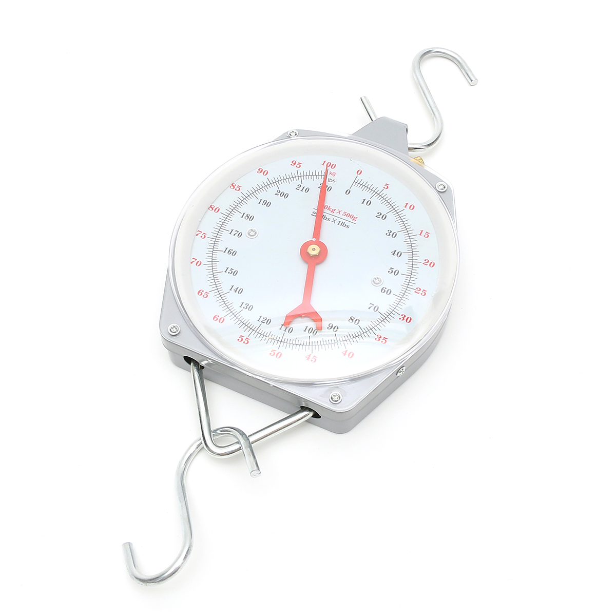 100kg220lbs-Clockface-Hanging-Scale-Weighing-Butchering-with-Hook-1156011-2