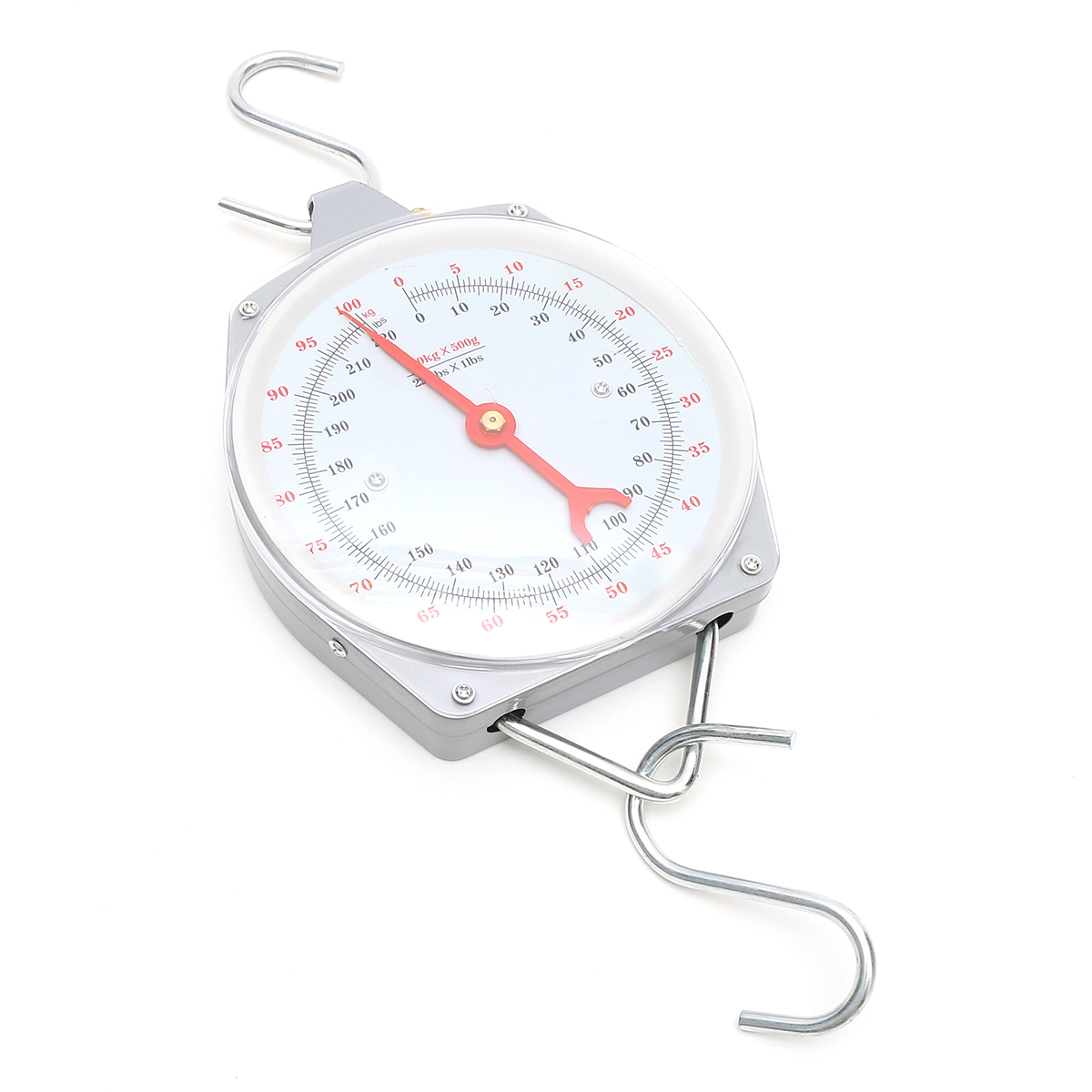 100kg220lbs-Clockface-Hanging-Scale-Weighing-Butchering-with-Hook-1156011-3