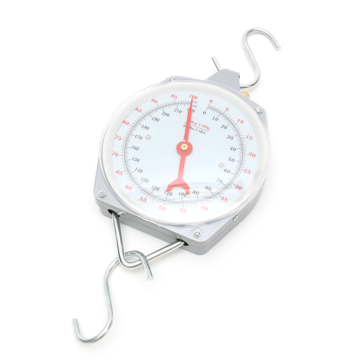 100kg220lbs-Clockface-Hanging-Scale-Weighing-Butchering-with-Hook-1156011-4