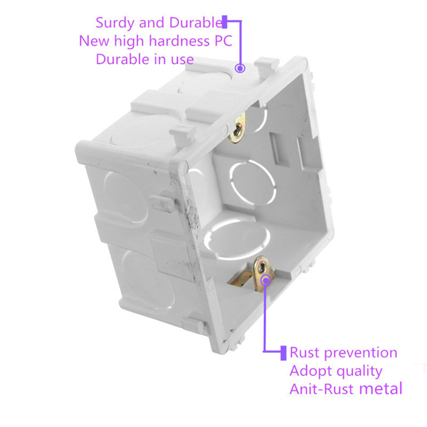 86x86mm-Wall-Plate-Box-Universal-White-Socket-Switch-Back-Cassette-1015780-4