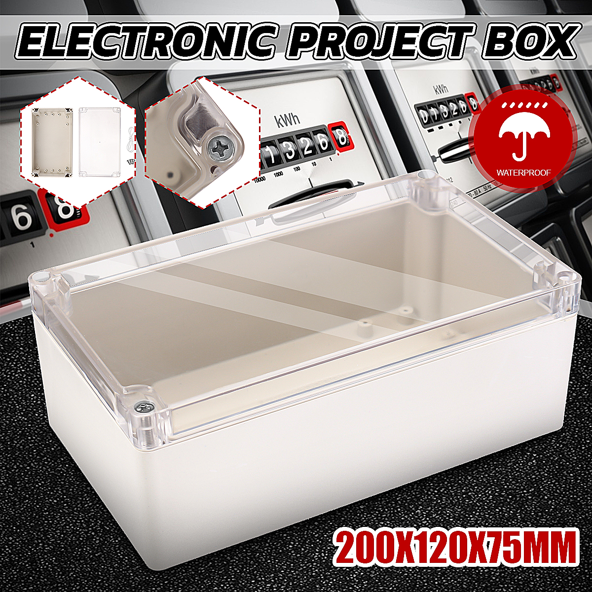 Plastic-Waterproof-Electronic-Project-Box-Clear-Cover-Electronic-Project-Case-20012075mm-1595734-2