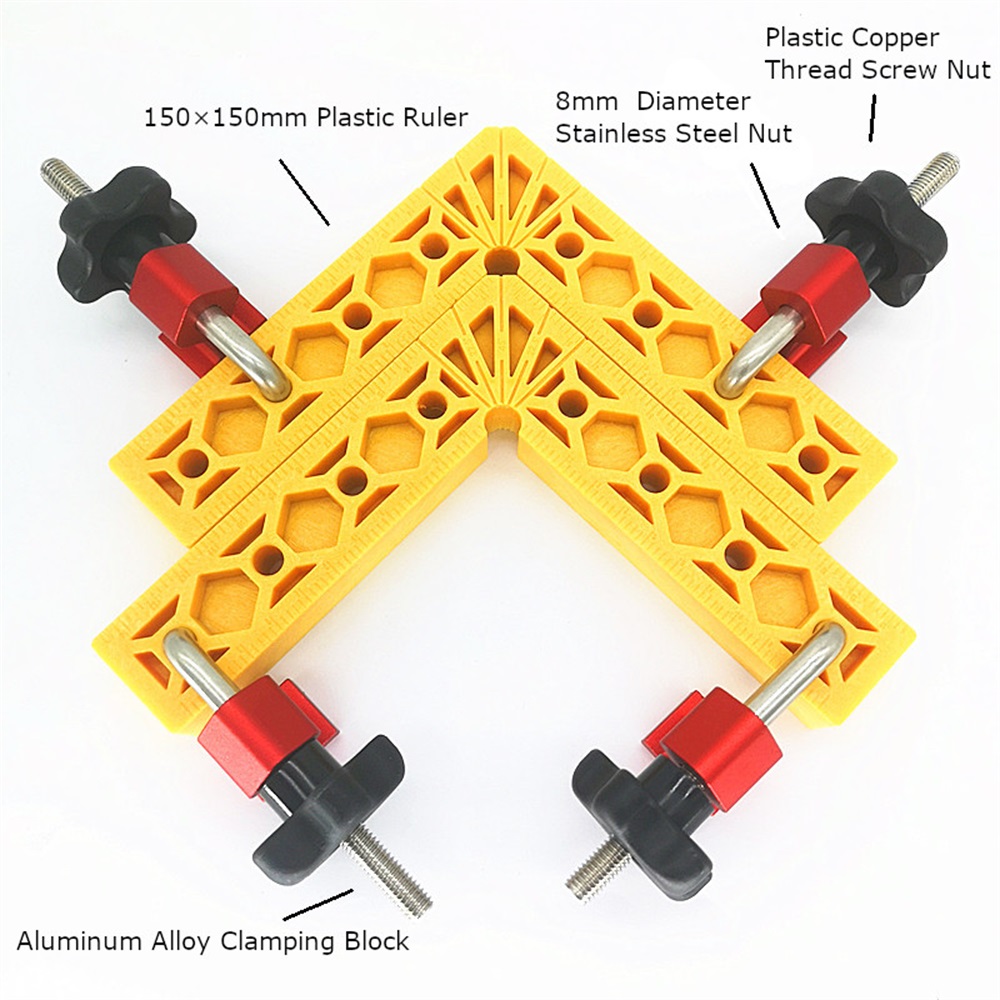 150times150mm-90-Degrees-Positioning-Ruler-Engineering-Plastic-L-Type-Corner-Clamp-For-Woodworking-C-1831004-4