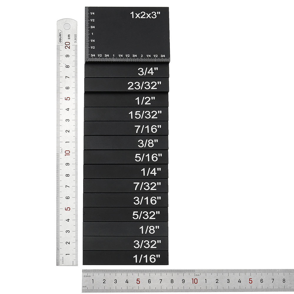 15pcs-Woodworking-Precision-Aluminum-Alloy-Setup-Bars-Setup-Blocks-Height-Gauge-Set-for-Router-and-T-1889844-4