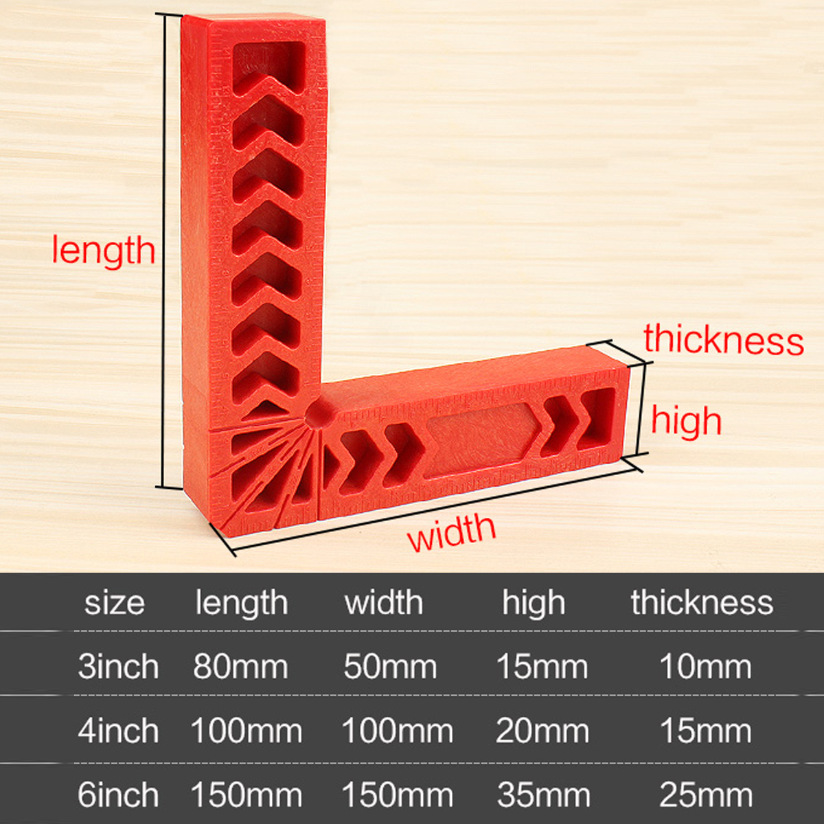 34pcs-346-Inch-90-Degree-Right-Angle-Clamps-Ruler-Clamping-Woodworking-Fixer-Tools-1371156-1