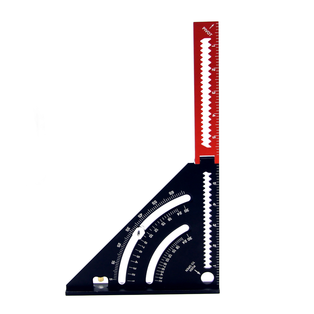 DOCTORWOOD-6-Inch-Extendable-Multifunctional-Folding-Triangle-Ruler-Carpenter-Square-with-Base-Preci-1777891-5