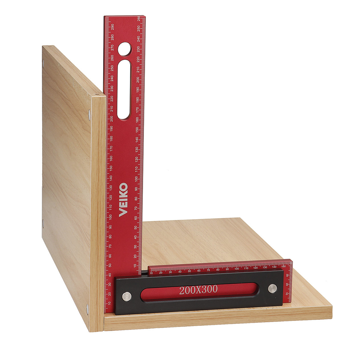 VEIKO-300x200mm-Aluminum-Alloy-Precision-Woodworking-Square-Right-Angle-Ruler-with-Base-1910992-4