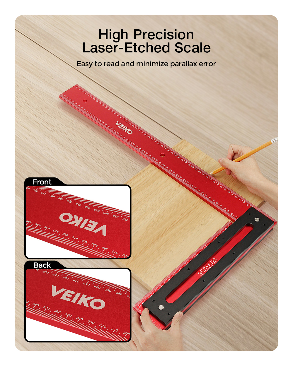 VEIKO-600mm-Aluminum-Alloy-Carpenter-Square-Framing-Square-Right-Angle-Ruler-for-Woodworking-Square--1917351-3