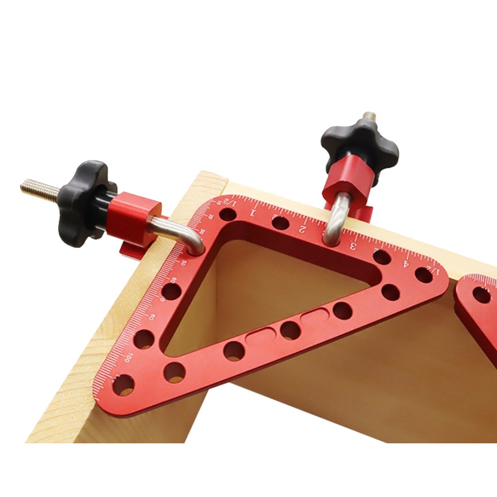 XIUYI-2-Set-MetricImperial-4590deg-120mmx120mm-Aluminum-Alloy-Woodworking-Positioning-Ruler-Set-Inst-1893630-11