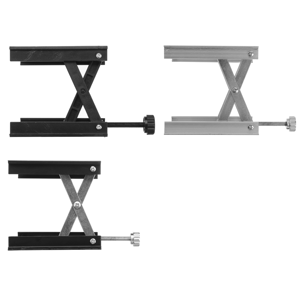25-65-99cm-Aluminum-Router-Table-Woodworking-Engraving-Lab-Lifting-Stand-Rack-Platform-Benches-1861024-3