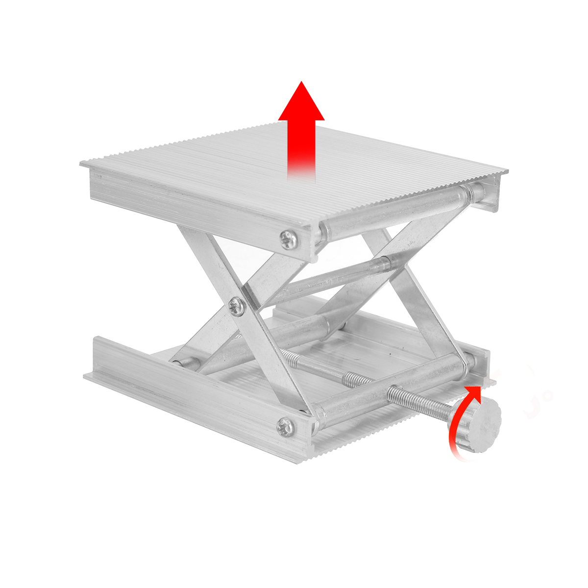 25-65-99cm-Aluminum-Router-Table-Woodworking-Engraving-Lab-Lifting-Stand-Rack-Platform-Benches-1861024-9