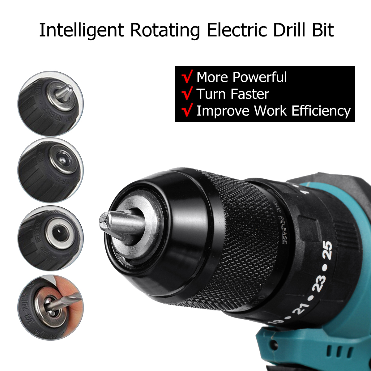 350Nm-4000-rpm-Electric-drill-3-In-1-Hammer-Flat-Drill-Screwdriver-Churn-Drill-with-Battery-1955074-4