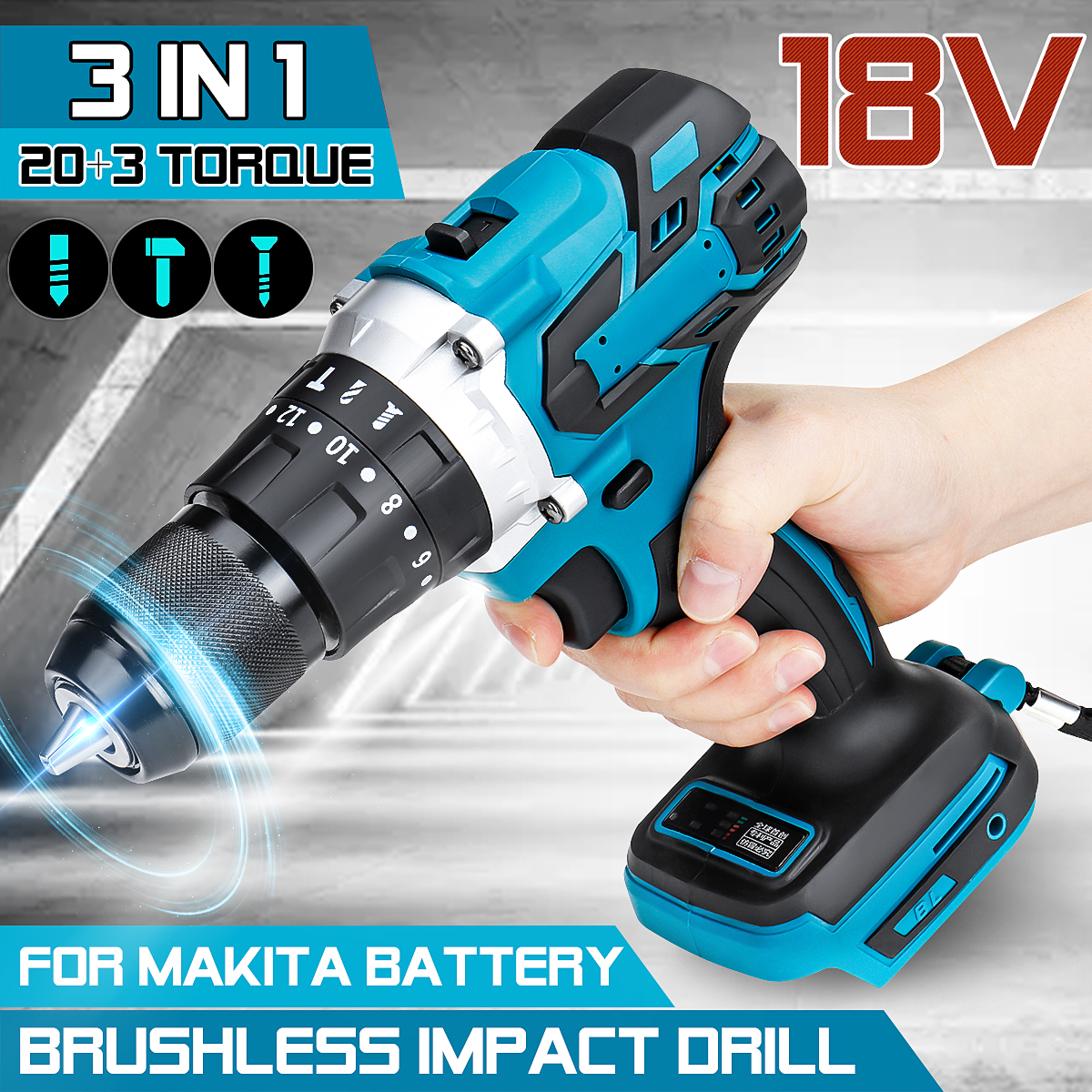 VIOLEWORKS-350Nm-3-In-1-Regulated-Speed-Drill-Brushless-Electric-Impact-Drill-Driver-Hammer-Drill-Fo-1698395-2