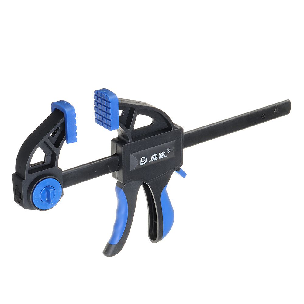 0-610mm-Plastic-Quick-Ratchet-F-Clamp-Fast-Woodworking-Clamp-Woodworking-Bar-Clamp-Tool-Holder-1807489-4