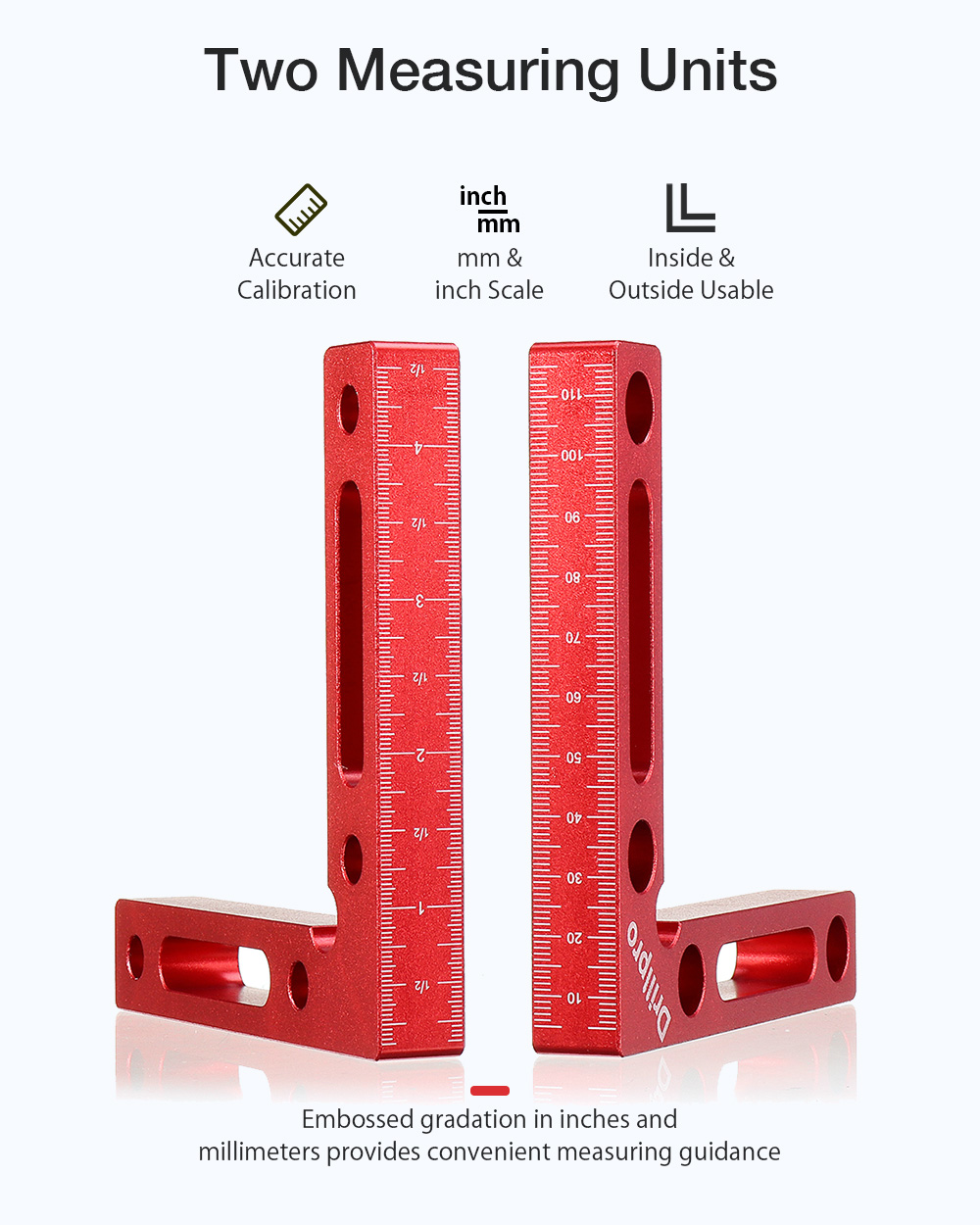 Drillpro-DP-WD3-2Pcs-Woodworking-Precision-Clamping-Square-L-Shape-Auxiliary-Fixture-Machinist-Squar-1793283-2