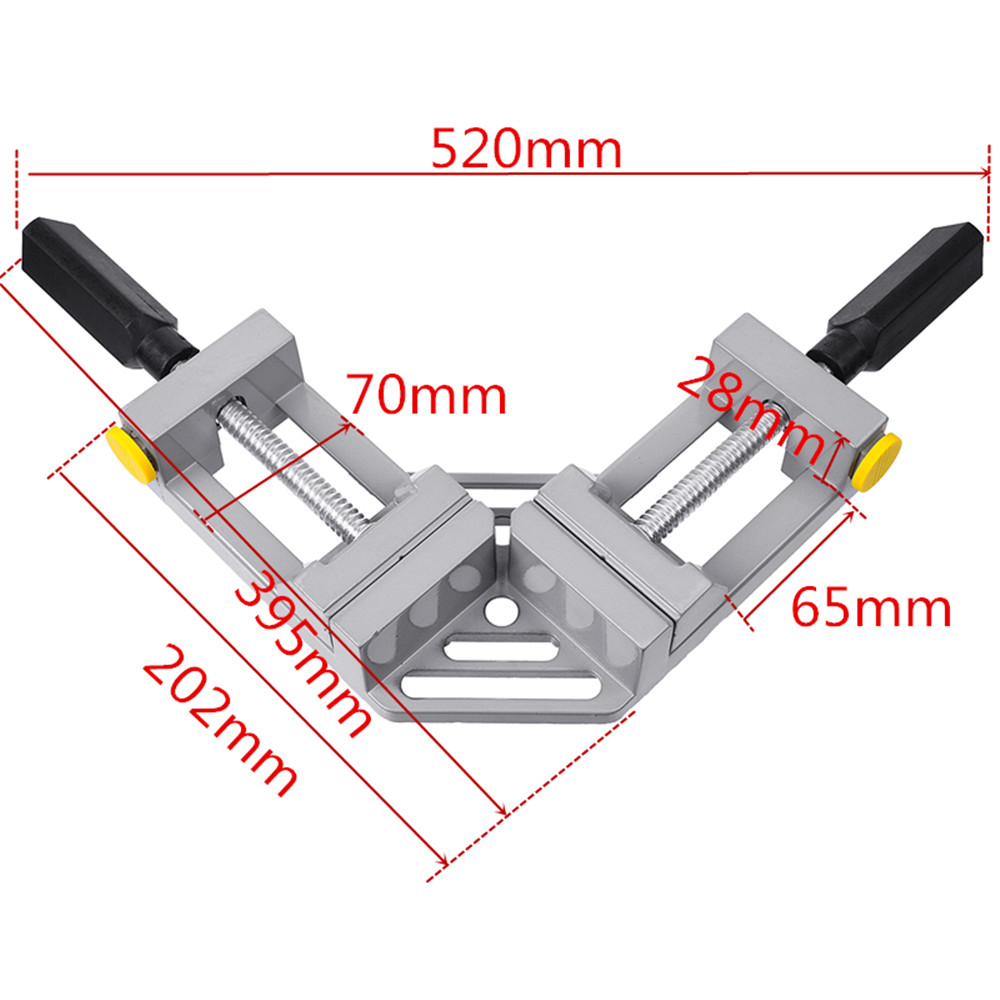 Effetool-Double-Handles-90-Degree-Right-Angle-Clip-Woodworking-Jig-Quick-Corner-Clamp-Aluminum-1421878-1