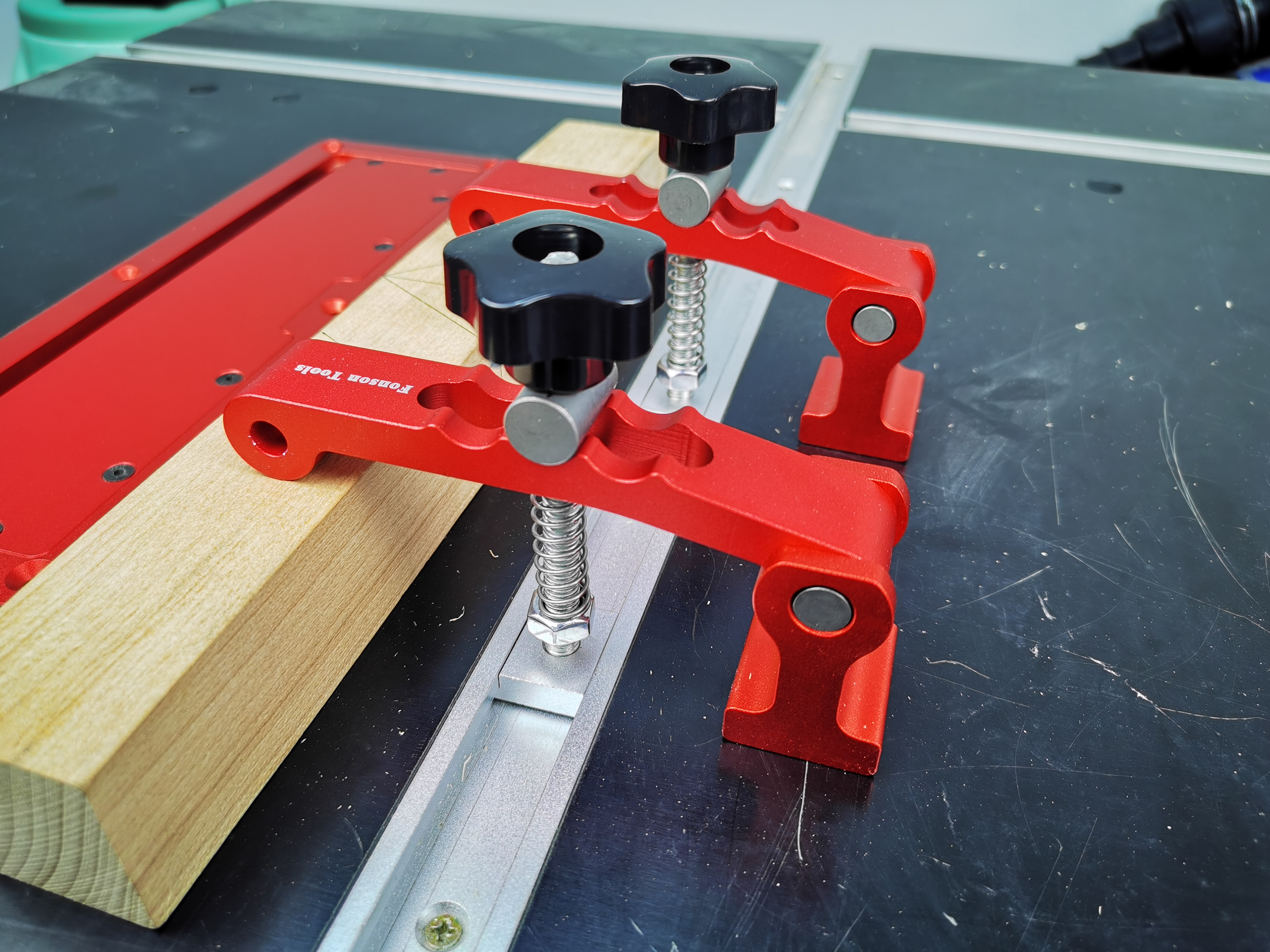 Fonson-2-in-1-Woodworking-3-Steps-Adjustable-Table-Clamps-Quick-Hold-Down-Clamps-Pressure-Plate-Desk-1901559-10