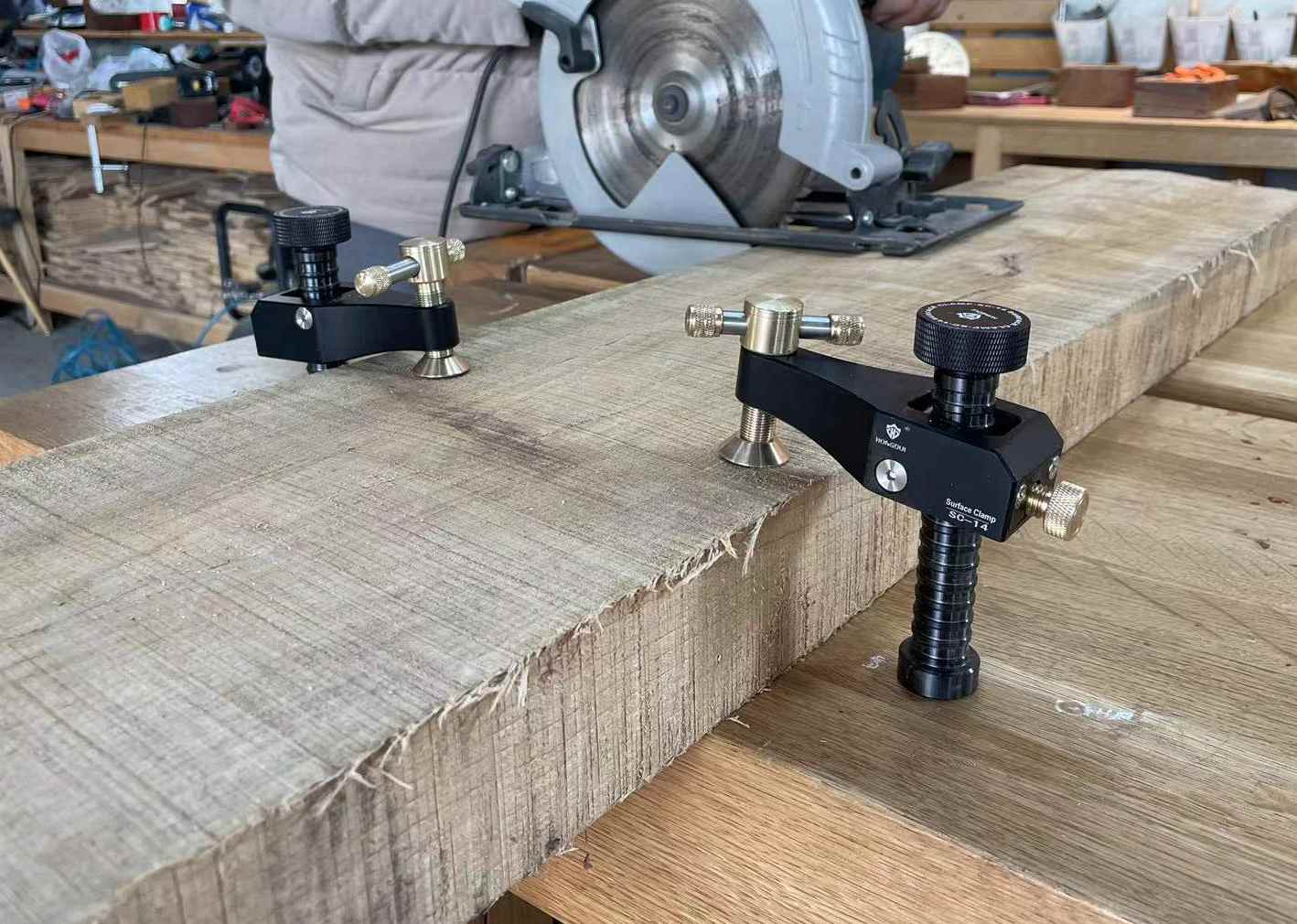 HONGDUI-SC-14-Woodworking-Desktop-Surface-Fixing-Clamp-Aluminum-Alloy-Table-Hold-Down-Clamp-DIY-Fixi-1955878-11