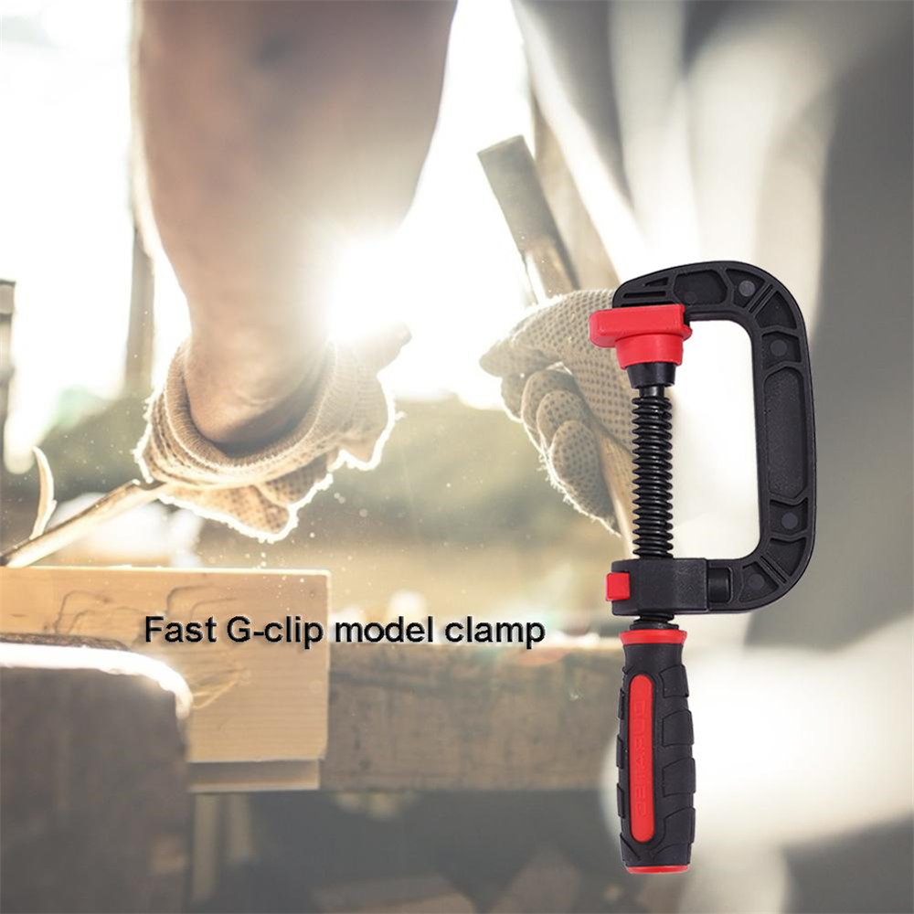 Quick-Release-Clamp-Plastic-G-Type-Wood-Clip-DIY-Clamping-Positioner-For-Woodworking-Tools-1818138-2