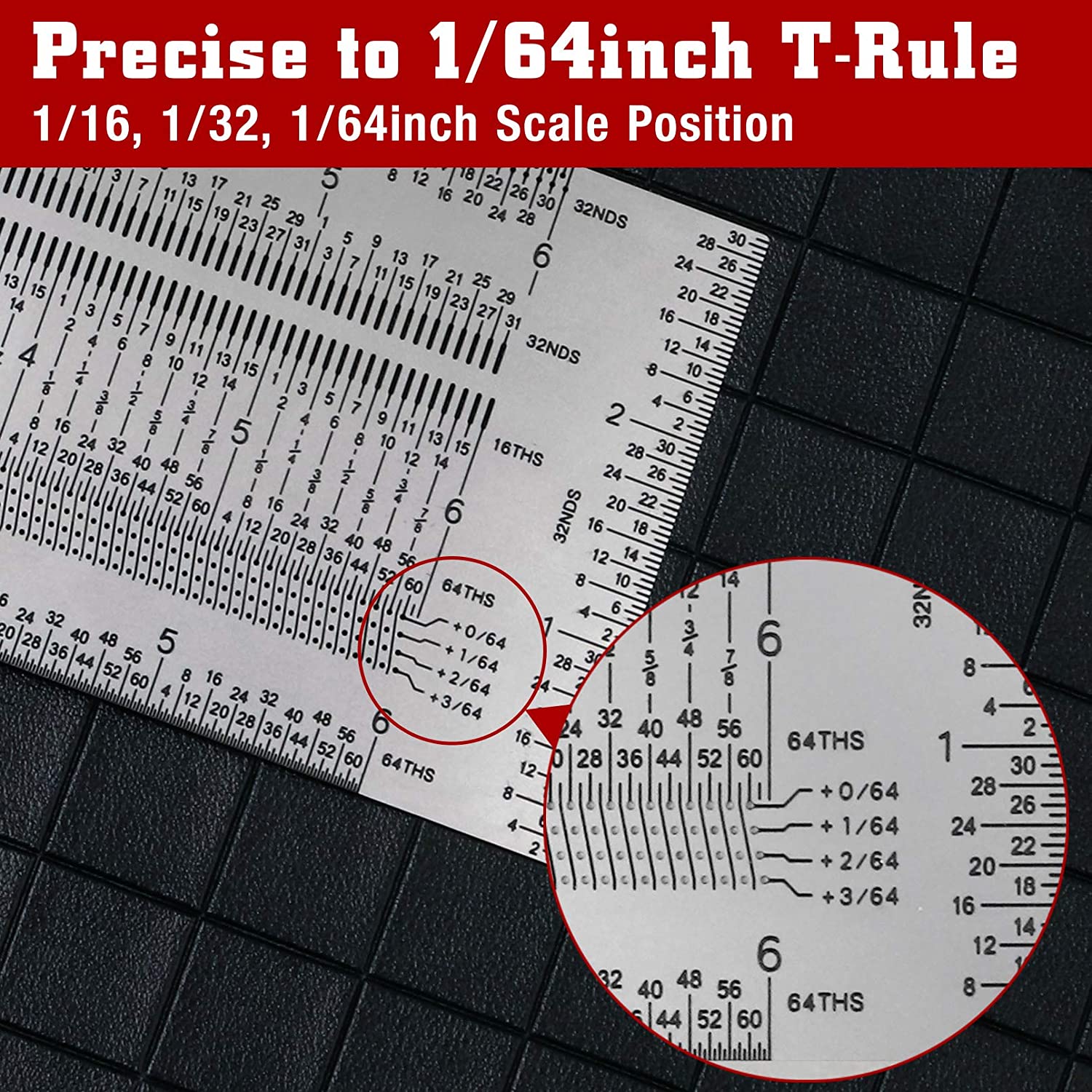 6-Inch-12-Inch-Precision-Marking-T-Square-Ruler-Hole-Positioning-Measuring-Ruler-Stainless-Steel-Woo-1919780-4