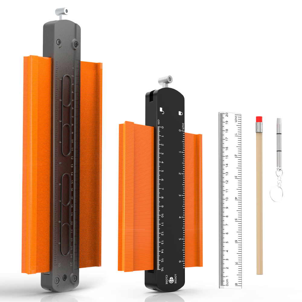 610-Inch-Widen-Contour-Gauge-Duplicator-Profile-Tool-with-Lock-Alloy-Edge-Shaping-Wood-Measure-Ruler-1784611-1