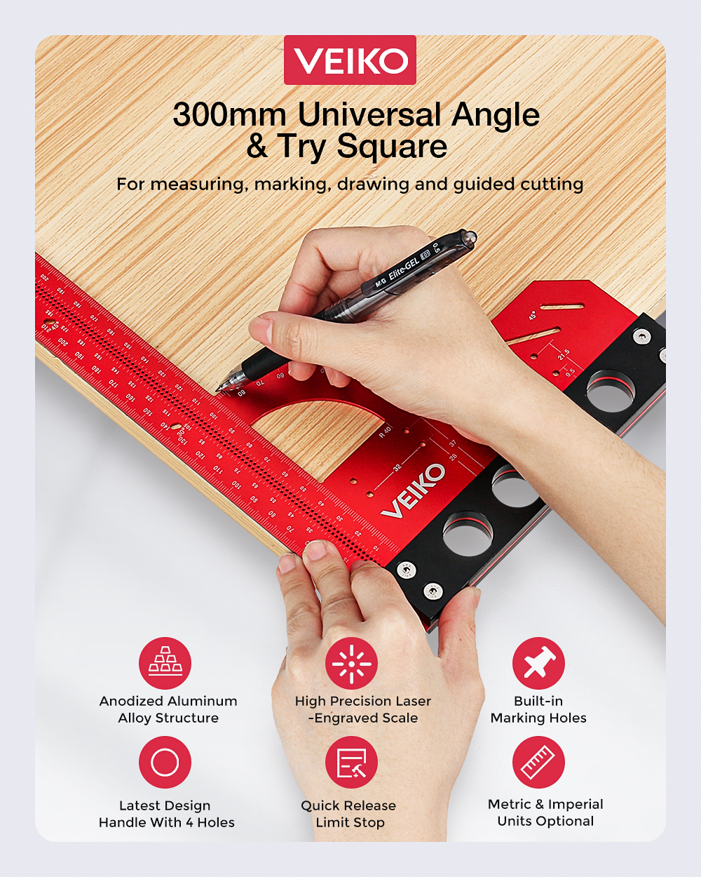 VEIKO-300mm-Universal-Angle-Ruler-Multifunctional-Try-Square-Precision-Woodworking-Scriber-Marking-R-1908772-1
