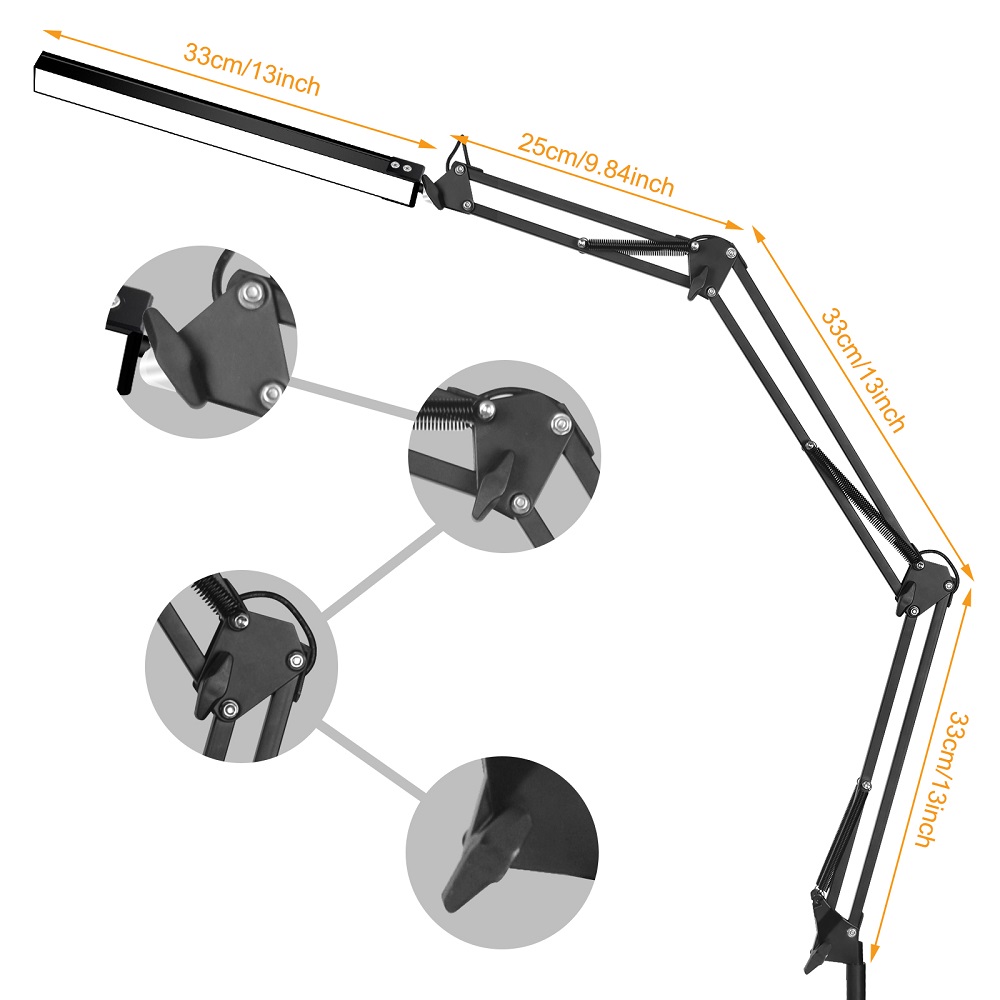 NEWACALOX-USB-5X-Folding-Magnifier-Table-Clamp-Soldering-Third-Hand-Tool-3-Colors-LED-Illuminated-La-1884356-5